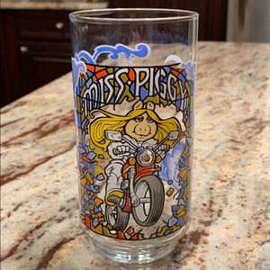 Vintage 80’s McDonald’s Collector’s Muppets Glass